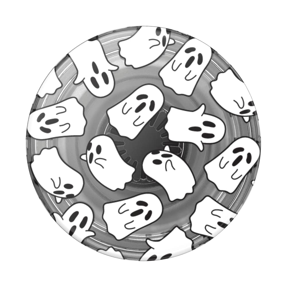 PopSockets Adhesive Phone Grip, Holder, Phone Stand, Halloween - Translucent Ghosted