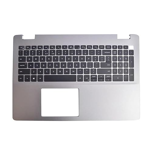 FAMUGOS Palmrest Cover and Backlit Keyboard NO-Type-C Replacement for Dell Inspiron 5593 V5JHC 0V5JHC