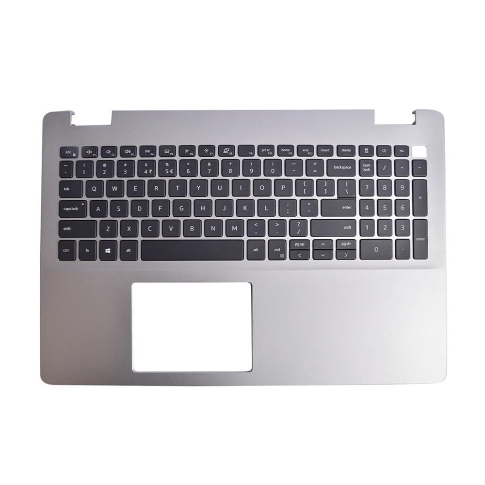 FAMUGOS Palmrest Cover and Backlit Keyboard NO-Type-C Replacement for Dell Inspiron 5593 V5JHC 0V5JHC