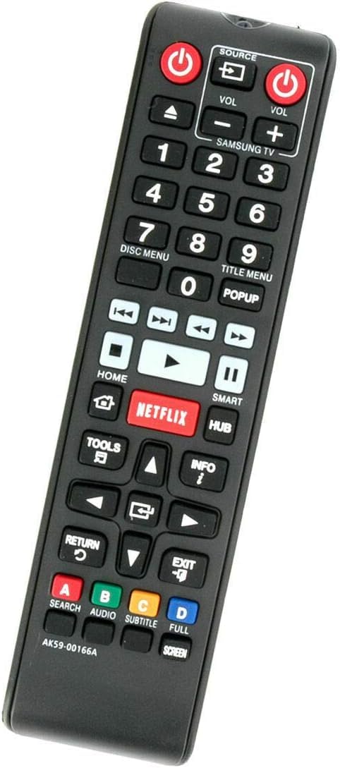 AK59-00166A Remote for Samsung Bluray BD-EM57C BD-EM59 BD-F7500 BD-FM59