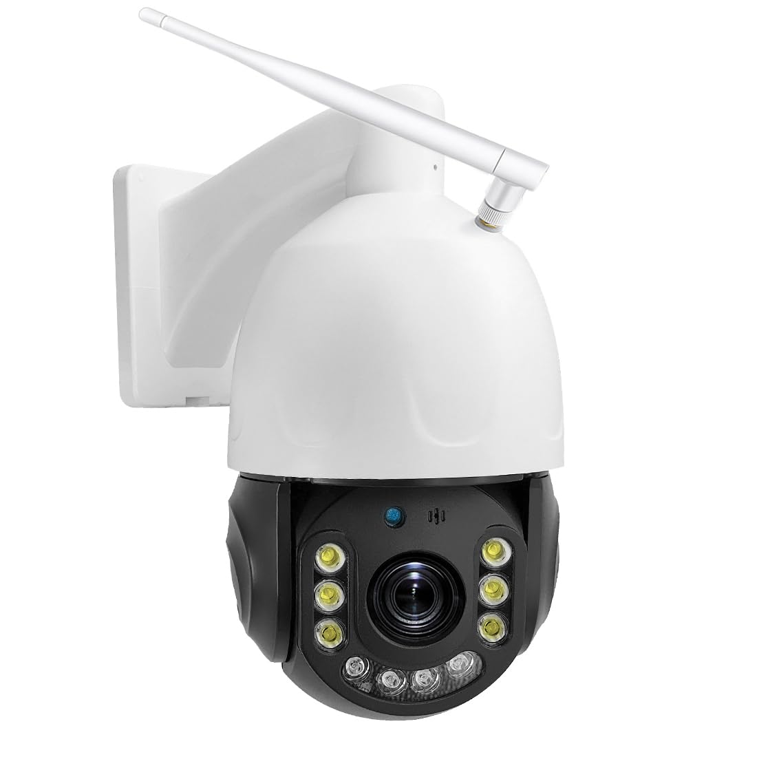 Funxwe 5MP 30X Optical Zoom Security PTZ Camera, WiFi 2.4GHz 5GHz Speed Dome Wireless IP Camera, Motion Detection Auto Tracking Outdoor Color Night