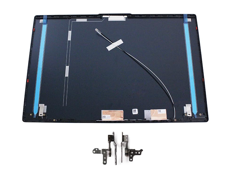 RGBBYTE LCD Back Cover & Hinges Navy Blue for Lenovo IdeaPad 5-15IIL05 81YK 5-15ARE05 81YQ 5-15ITL05 82FG 5-15ALC05 82LN 5CB1B42833 5CB0Z31046