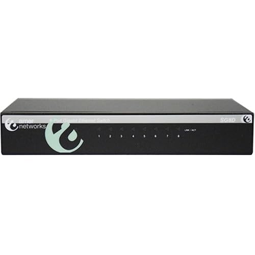 Amer - Switch - 8 Ports - Unmanaged - Desktop (SG8D)