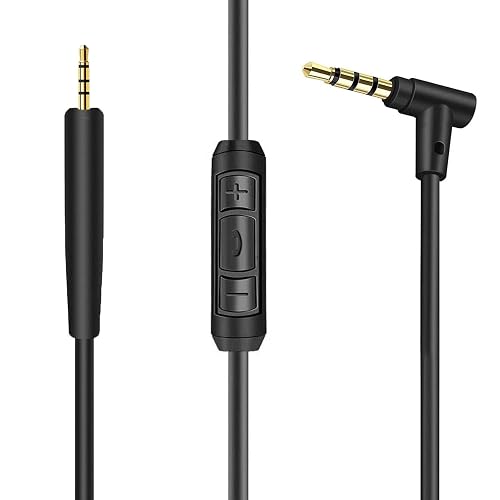 BINGLE Headphones Replacement Audio Cable Cord for Bose 700 QuietComfort Ultra QC45 QC35 35II QC25, OE2 & OE2i, JBL E45/55BT E65BTNC, 2.5mm to 3.5mm