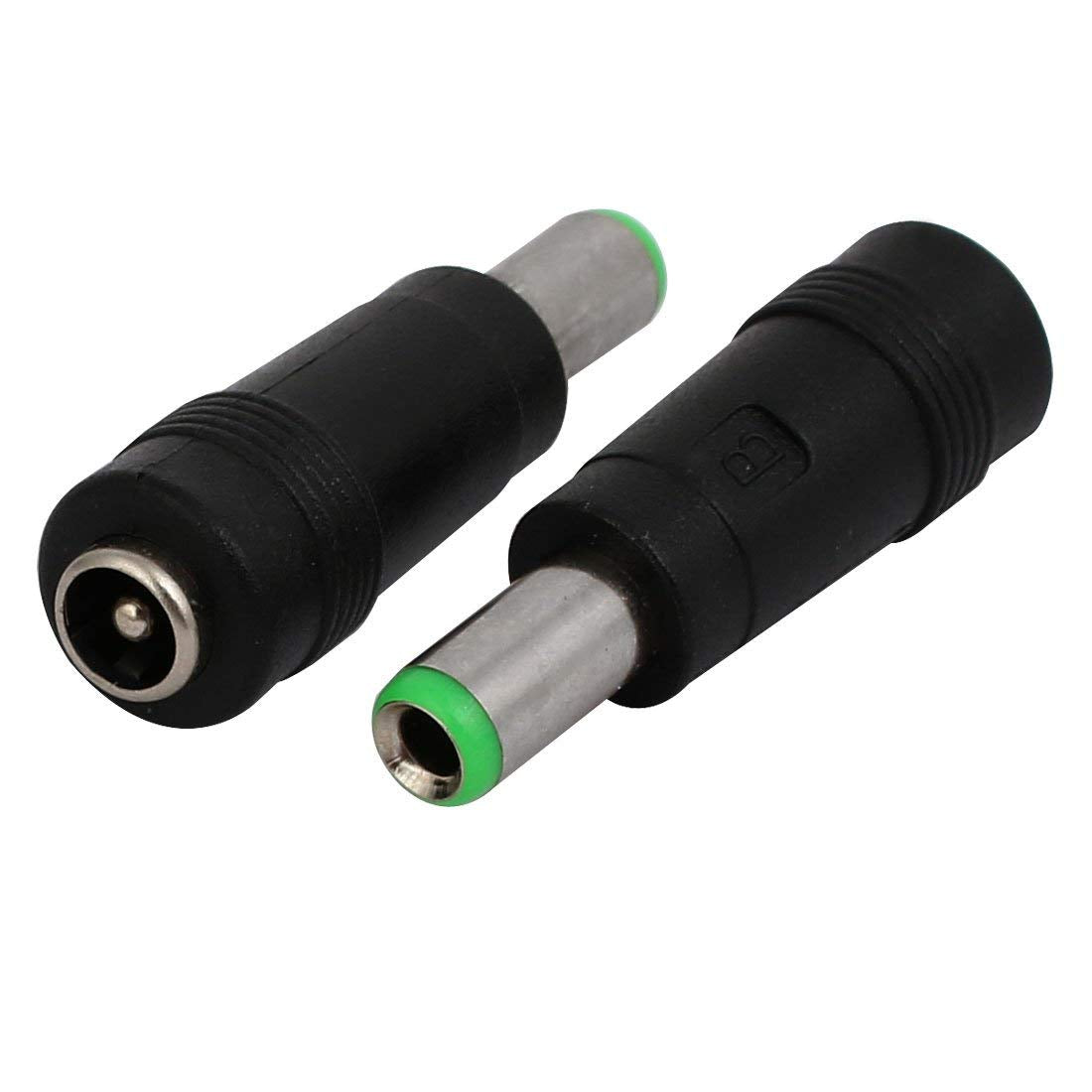 LDEXIN 6.3mm x 3.0mm Male to 5.5mm x 2.5mm Female DC Power Adapter Pack of 10