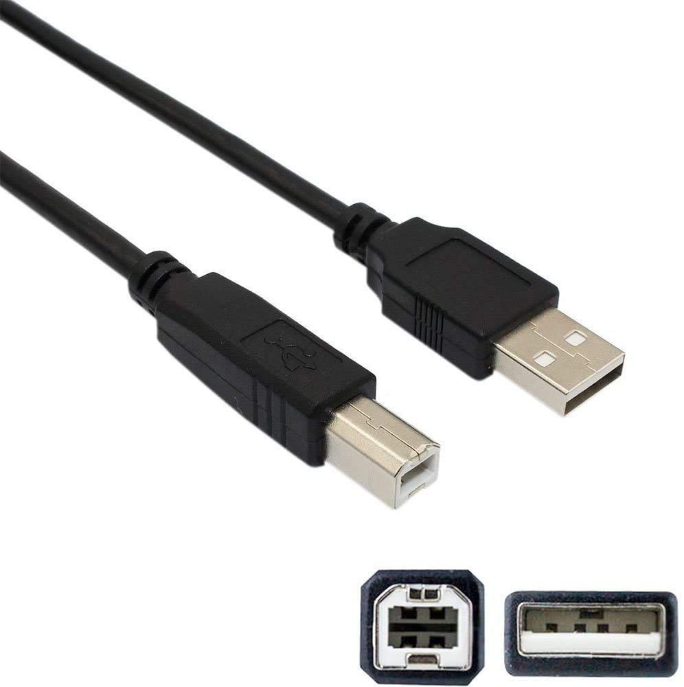 WEARE USB B MIDI Cable USB 2.0 Cord Compatible for Novation Launchpad Pro MK2 Control XL MkII Ableton Live,Launchkey 61 25 Mini MK3,Impulse 49 USB