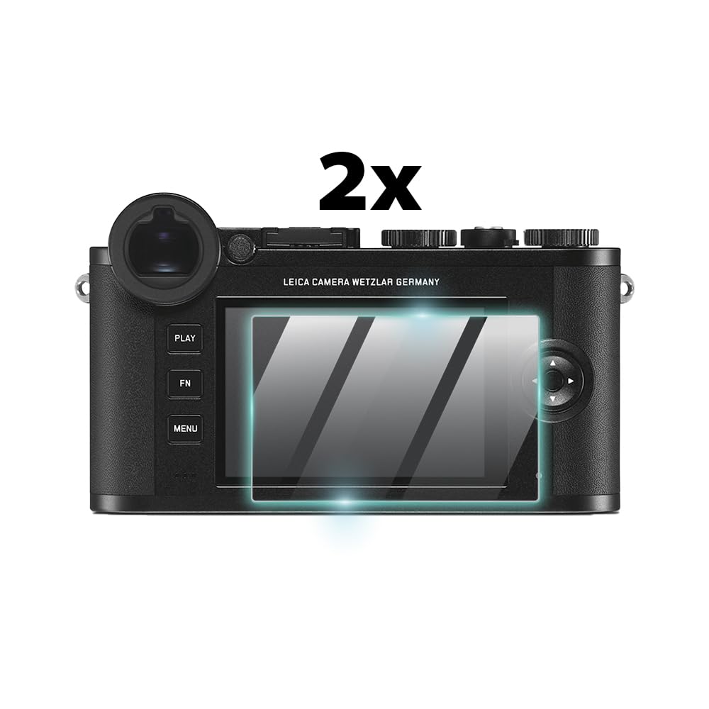 IPG ProActive for Leica CL Camera Display (2 Units) 9H Hardness Screen Protector Nano Ceramic Film Ultra Responsive High Clarity Smudge & Shock Proof