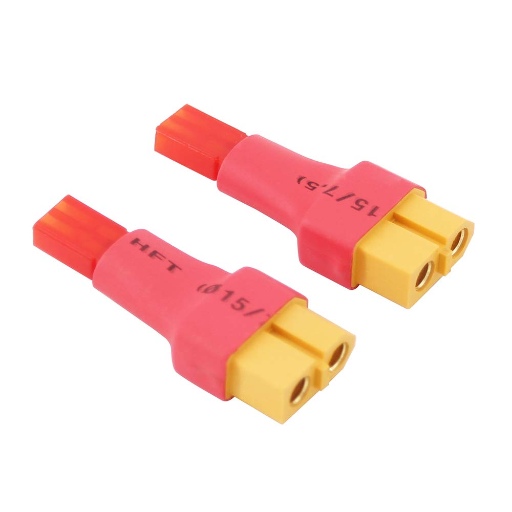 OliRC 3pcs XT60 / XT-60 Female to JST Wireless Connector Adapter(C51-3)
