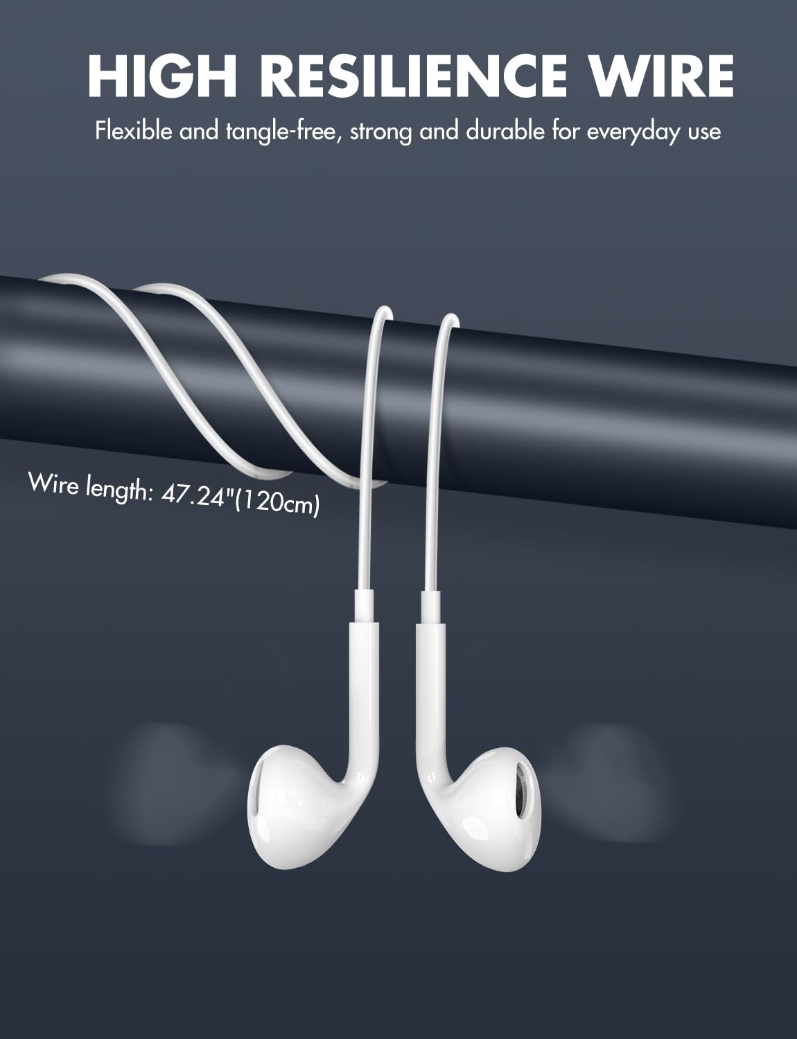 Antool USB C Headphones, ?Ultra Clear Calls & no Noise? Earbuds Wired for iPhone 16/15 USBC Headphones,Compatible with iPhone/Android/Galaxy/iPad?2