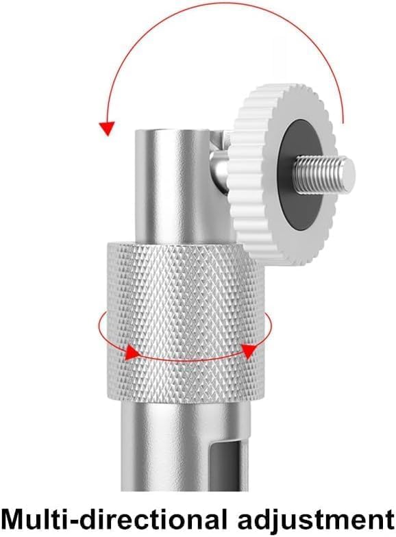 SamIdea 11.8-23.6" Adjustable Ceiling Mount for Large Dome Cameras - 150mm Large Base Plate for TP-Link/H3C/Huawei, Heavy-Duty AP Extension Pole
