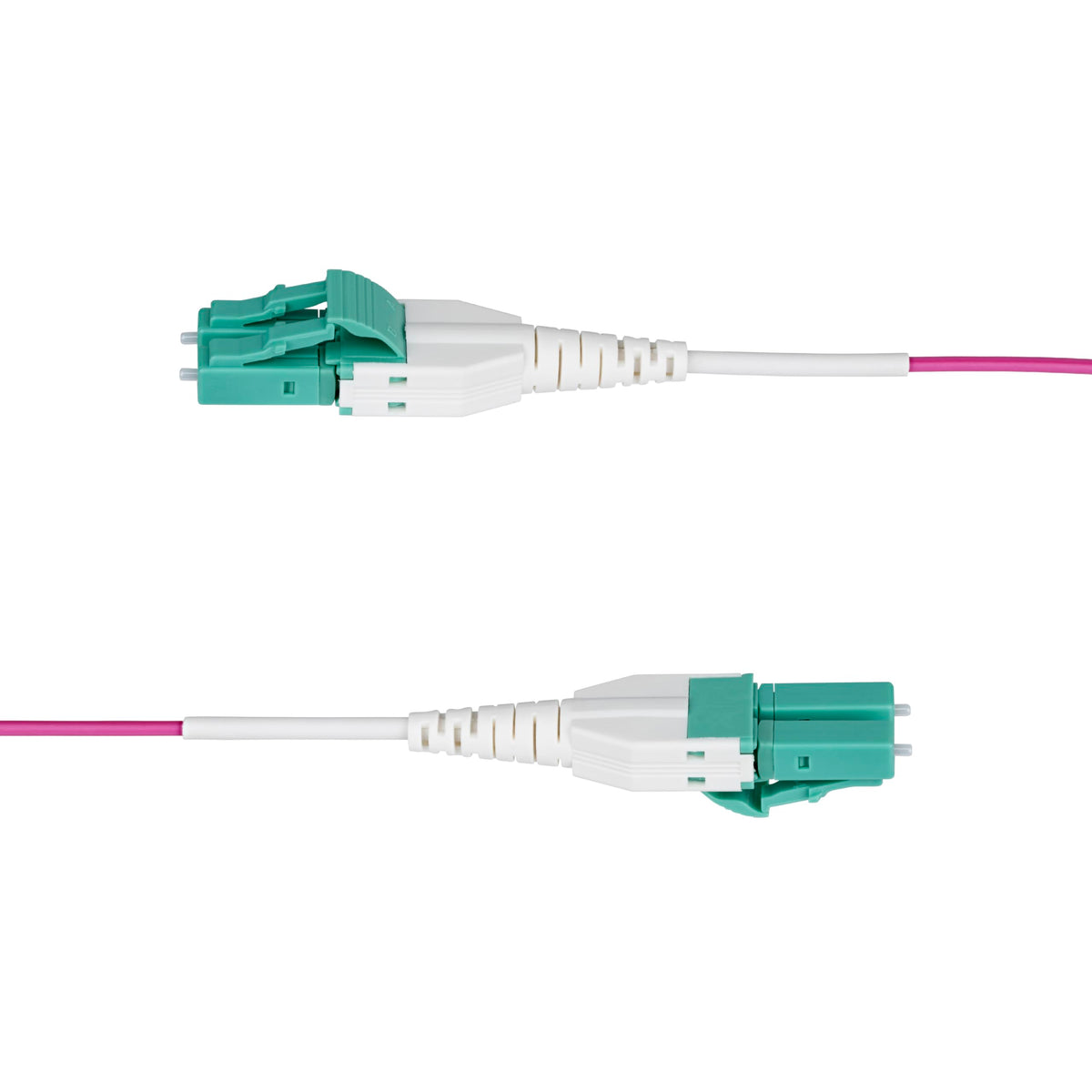 StarTech 98ft/30m OM4 Uniboot Fiber Cable, LC to LC, Optic (OM4RLCLC30M)