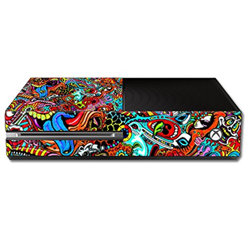 MightySkins Skin Compatible with Microsoft Xbox One - Acid Trippy | Protective, Durable, and Unique Vinyl Decal wrap Cover | Easy to Apply, Remove