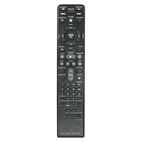 AKB37026865 Remote Control for LG DVD Receiver Home Theater System in Living Rooms or Rooms, No Programming or Pairing Needed, Replacement Remote