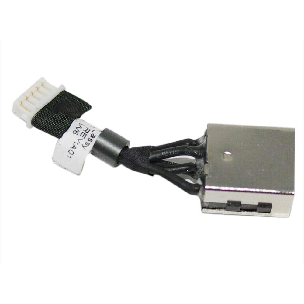 GinTai DC Power Input Jack with Cable Replacement for Dell Latitude 5300 5310 D5TX7 0D5TX7 /5300 2 in 1 P96G P97G P97G001 450.0G308.0001