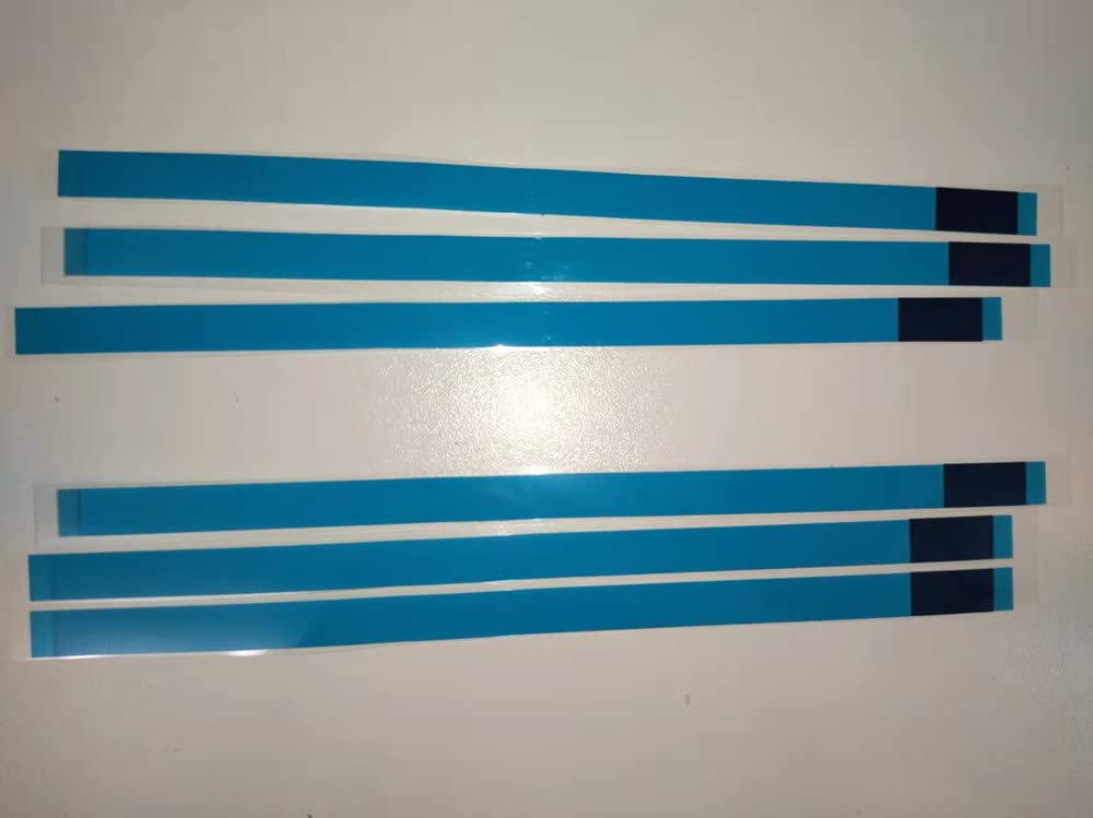 ruichuang 6pcs Pull tabs Stretch Release Adhesive Strips for 11.6" 13.3" 14.0" 15.6" LCD Screen Without tabs (with Handle)