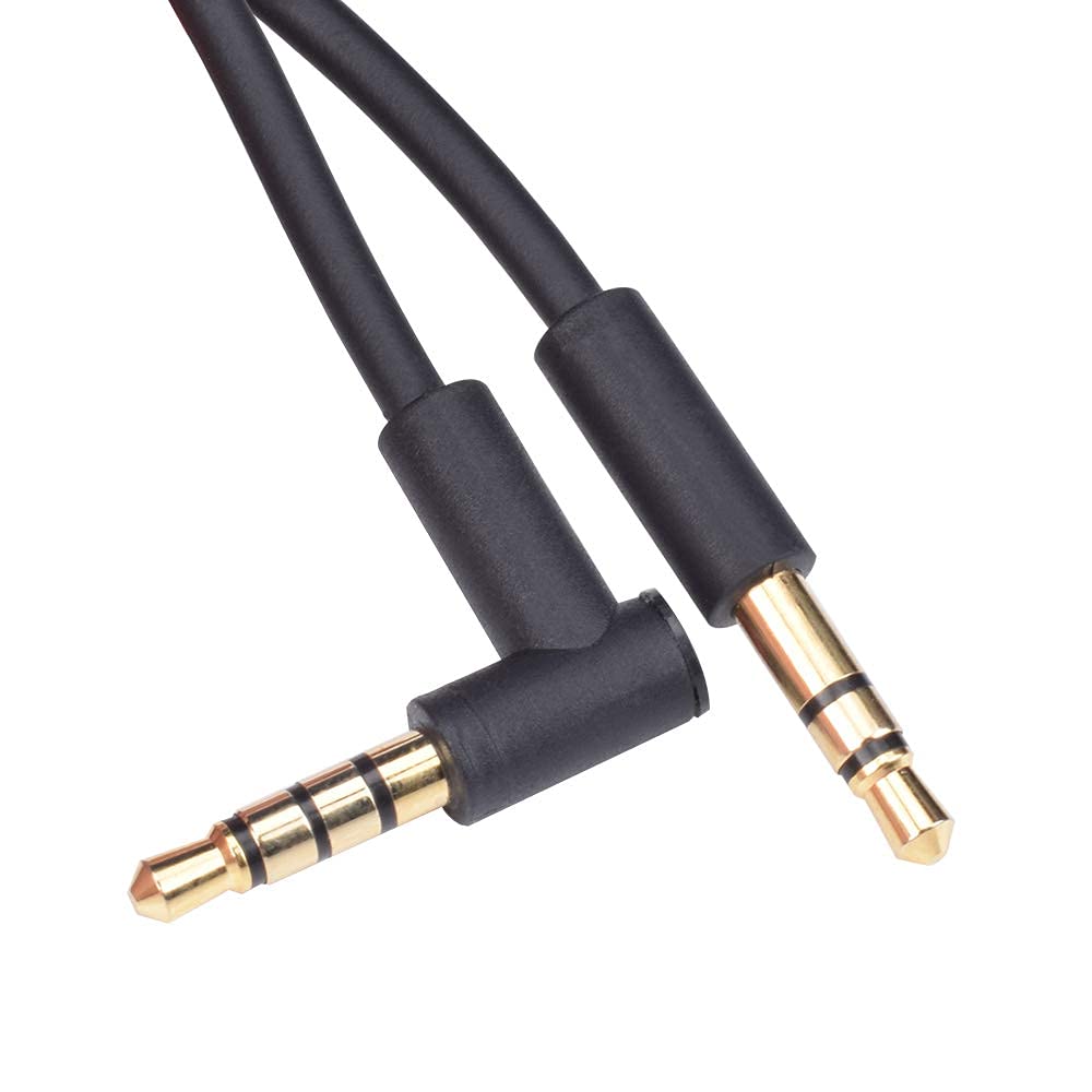 3.5mm to 3.5mm Replacement Solo 3 Audio Cable Cord Wire with in-line Microphone and Remote Control Compatible with Beats by Dr Dre…