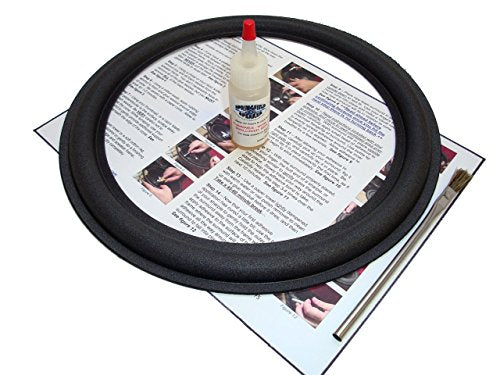 Paradigm 12" Speaker Foam Surround Edge Repair Kit - 1 Speaker Kit - Compatible with Paradigm PS-1200, WFPS2, B148WFPS01200A, B156WFPS01200A, Many