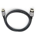 CAMKOO Mini HDMI to HDMI Cable 6.6FT, 4K 60Hz High Speed HDMI to Mini HDMI Cable Male Bi-Directional 2.0 Cord, for HDTV, Tablet, Camera and Camcorder