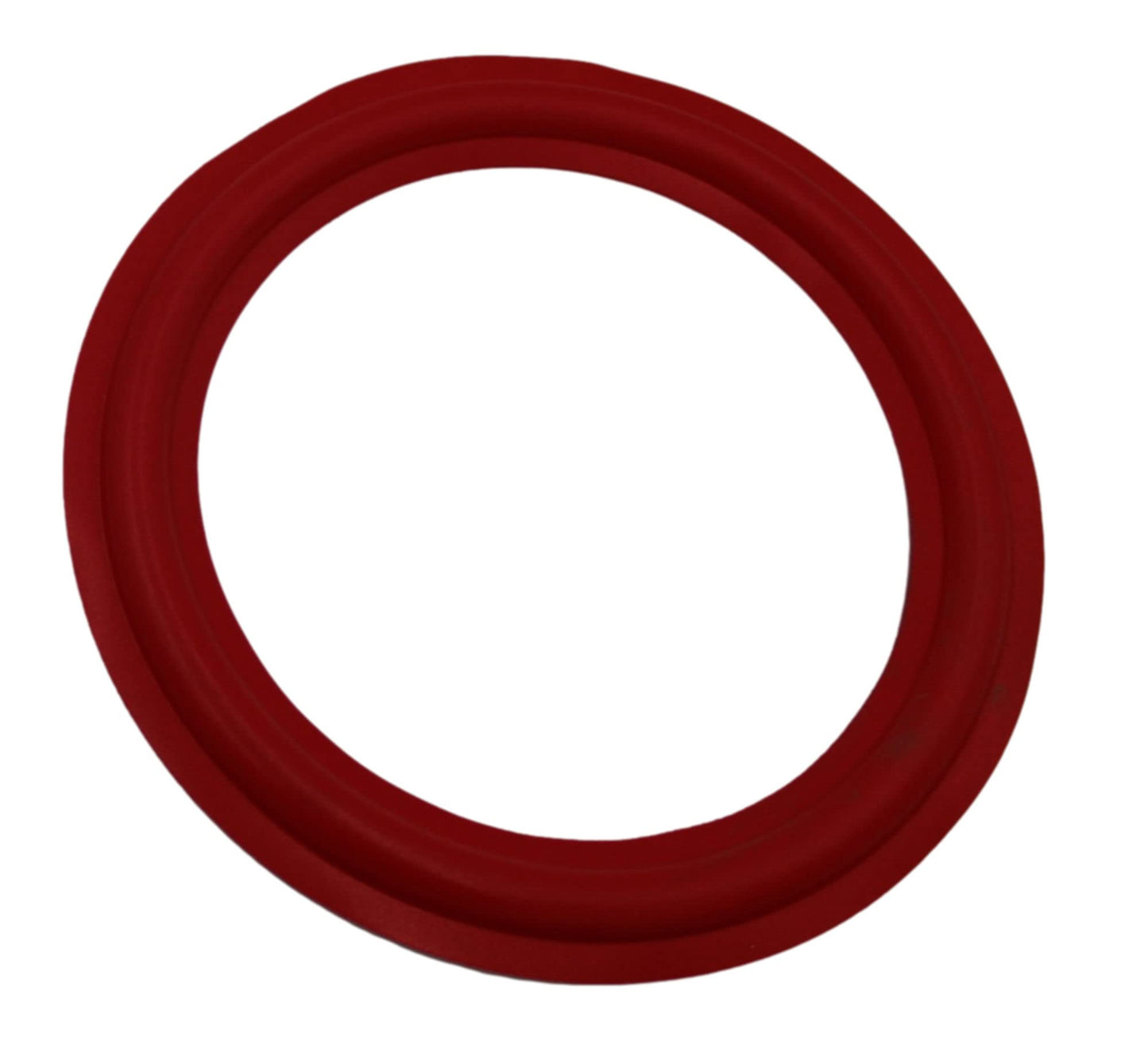 IMC Audio Red 12 inch Rubber Speaker Foam Edge Subwoofer Surround Rings Replacement Parts for Speaker Repair or DIY 2 Pieces