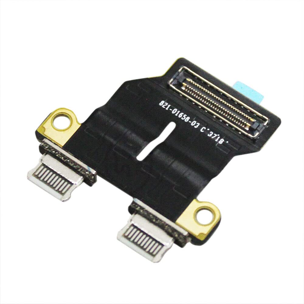Zahara DC in Power Jack Connector I/O USB-C Board Charging Port Replacement for MacBook Air 13" A1932 A2179 2018 2019 2020 820-01161-A 820-01161-04