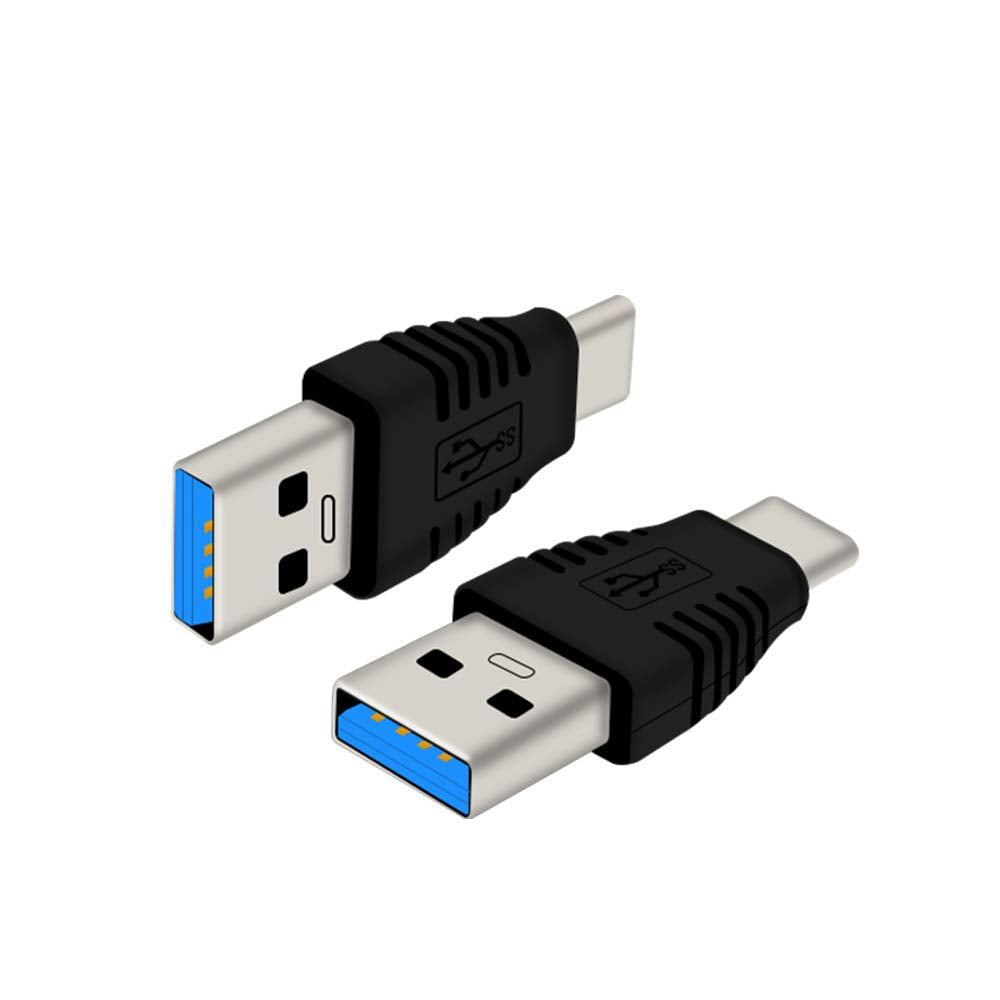 rgzhihuifz Type-C Male to USB3.0 Male Adapter,USB C to USB A 5G 3A Converter, USB 3.1 AM to CM Support Data Synchronization and Charging, Suitable…