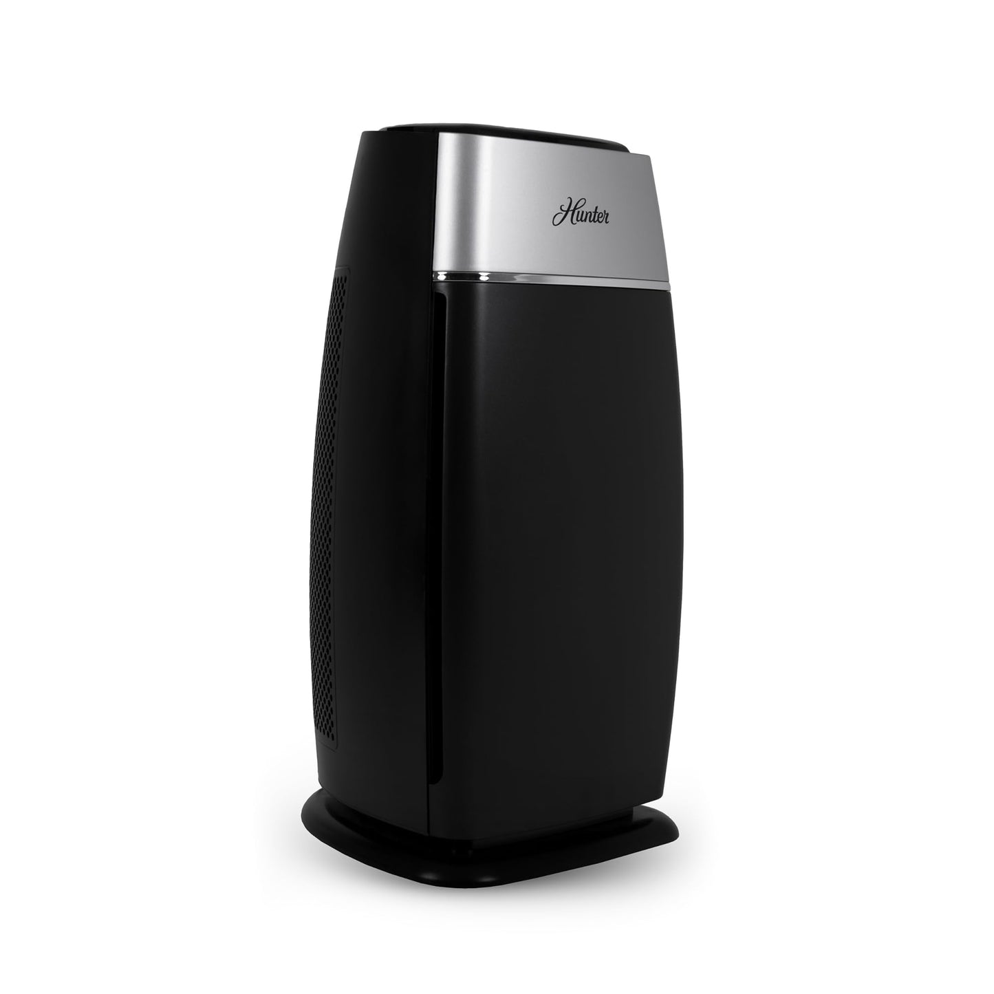Hunter HP100 Air Purifier for Bedroom, Living Room, Dorm, Black & Silver