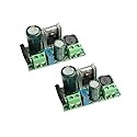 Acxico 2 pcs 3.3V 5V 6V 9V 12V 24V Mini AC DC to DC Buck Step Down Adjustable Volt Converter