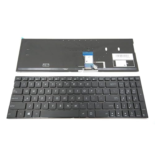 KGIGIBE Replacement Backlit Keyboard for Asus Q503 Q503UA Q524U Q524UQ Q534U Q534UX Q551L Q551LN Q552 Q552U Q552UB Q553UB Laptop US