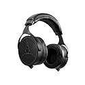 Monolith M1070 Over Ear Open Back Planar Headphones - Lightweight, Padded Headband, Plush and Removable Earpads, 106mm Planar Driver, 60 Ohms, Black