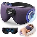 RENPHO Sleep Headphones 2025 New Ultra Soft Sleep Mask with 5.2 Bluetooth HD Headphones, 3D Blackout Wireless Headband, Eye Mask for Sleeping…