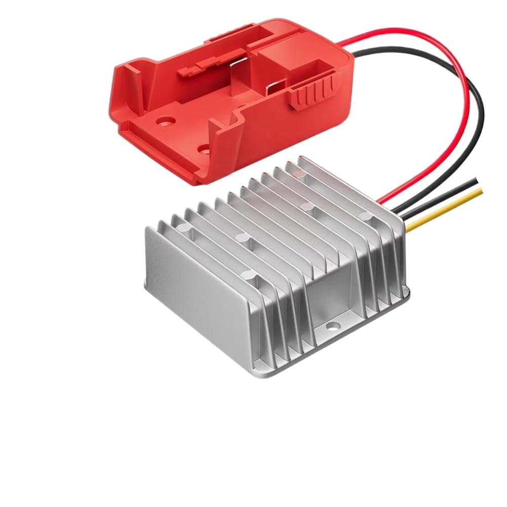 12V 20A 240W Buck Converter Regulator Compatible with Milwaukee 18V Tools for Power Wheel Robot Adapter
