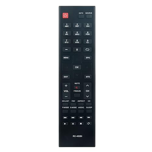 New RC-402BI Replaced Remote Control Compatible with Daewoo LCD TV