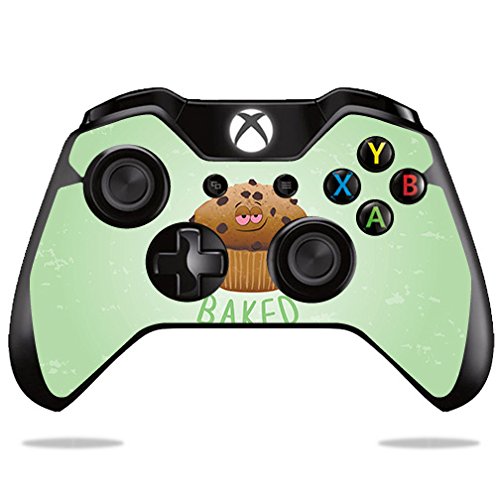 MightySkins Skin Compatible with Microsoft Xbox One or One S Controller - Baked | Protective, Durable, and Unique Vinyl Decal wrap Cover | Easy