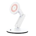 TIKDOCK ClikDock Cell Phone Magnetic Wireless Charger Stand, 360° Spin, Aluminum Construction, Compatible with MagSafe Phones for iPhone & Andriod