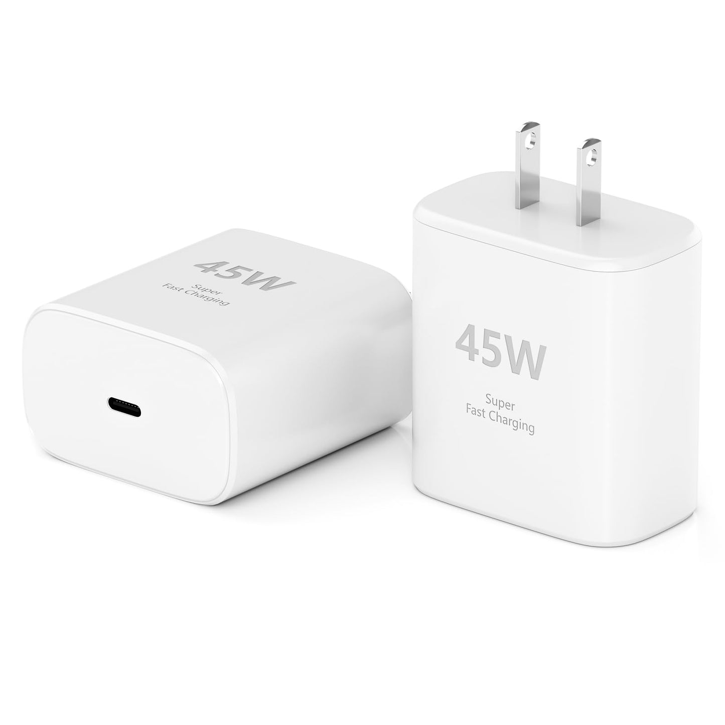 for i - Phone 17 16 Charger Fast Charging - 2 Pack 45W USB C Wall Charger Block Compatible with iPhone 17 Pro Max/17 Pro/17/17 Plus, iPhone 16 Pro