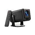 Pryznal Smart 2025 New Projector 4K 1080P with Built in Apps, 500 ANSI WiFi 6 Bluetooth 5.0 Portable Outdoor Projector, Low Blue Light, Works