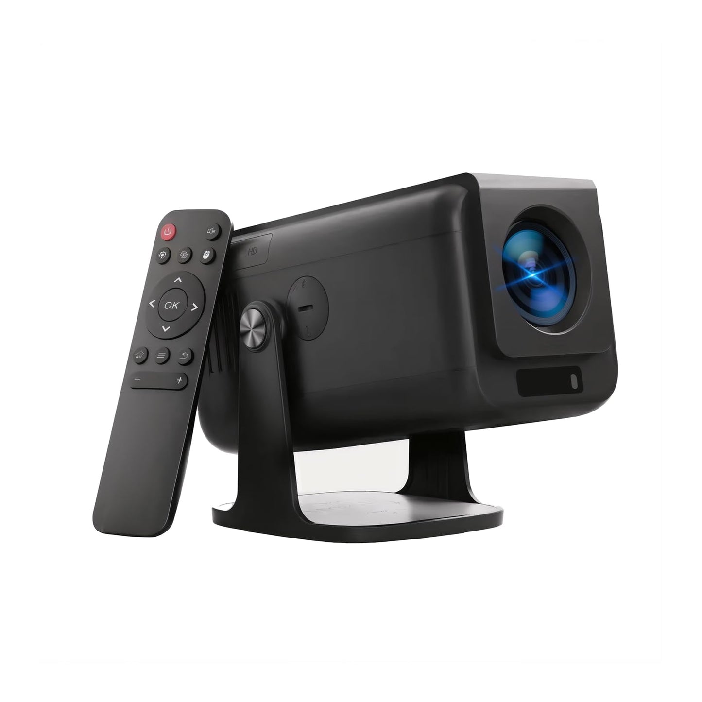 Pryznal Smart 2025 New Projector 4K 1080P with Built in Apps, 500 ANSI WiFi 6 Bluetooth 5.0 Portable Outdoor Projector, Low Blue Light, Works