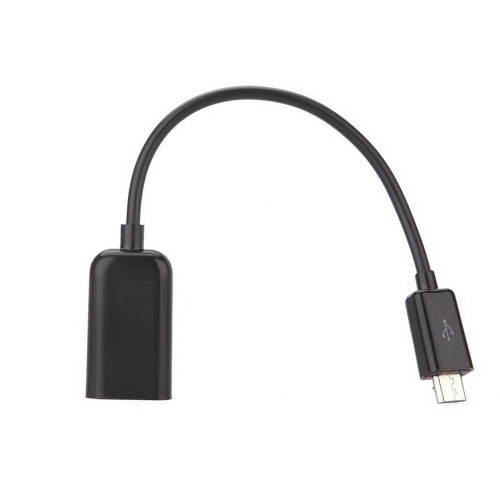 axGear Micro USB to USB Female Adapter Cable for Power Charing and OTG Device