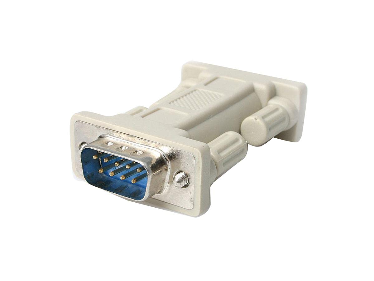 StarTech.com DB9 RS232 Serial Null Modem Adapter - M/M