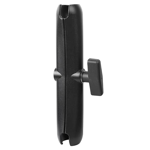 xik Heavy Duty 1.5" Ball Double Socket Arm - 9.1" Aluminum Alloy Extension for Marine Electronics, RAM Mount C-Size Compatible, Fish Finder/GPS Mount