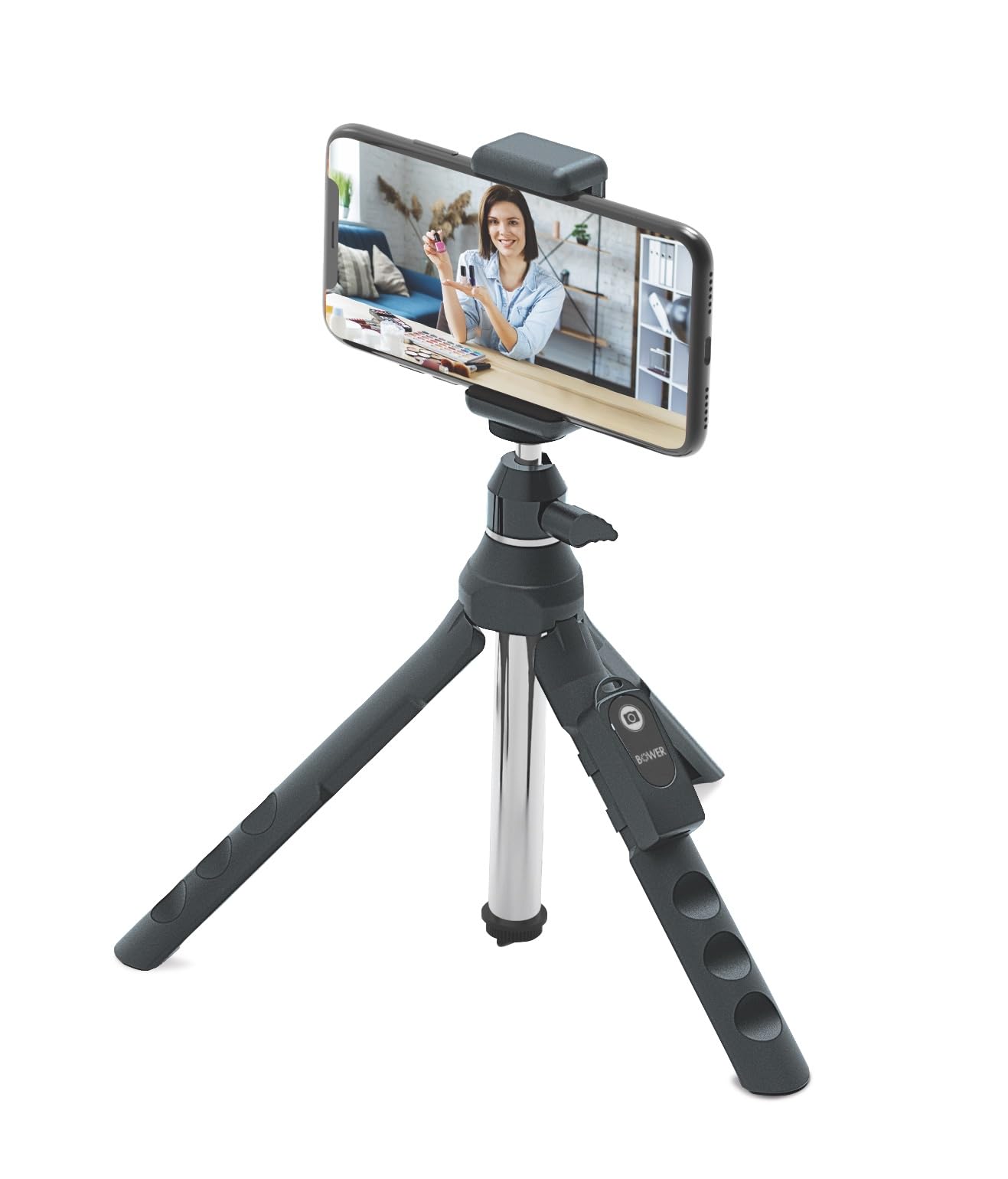 Bower Multipod 6-in-1 Tripod Selfie Stick with Remote Shutter for Smartphones