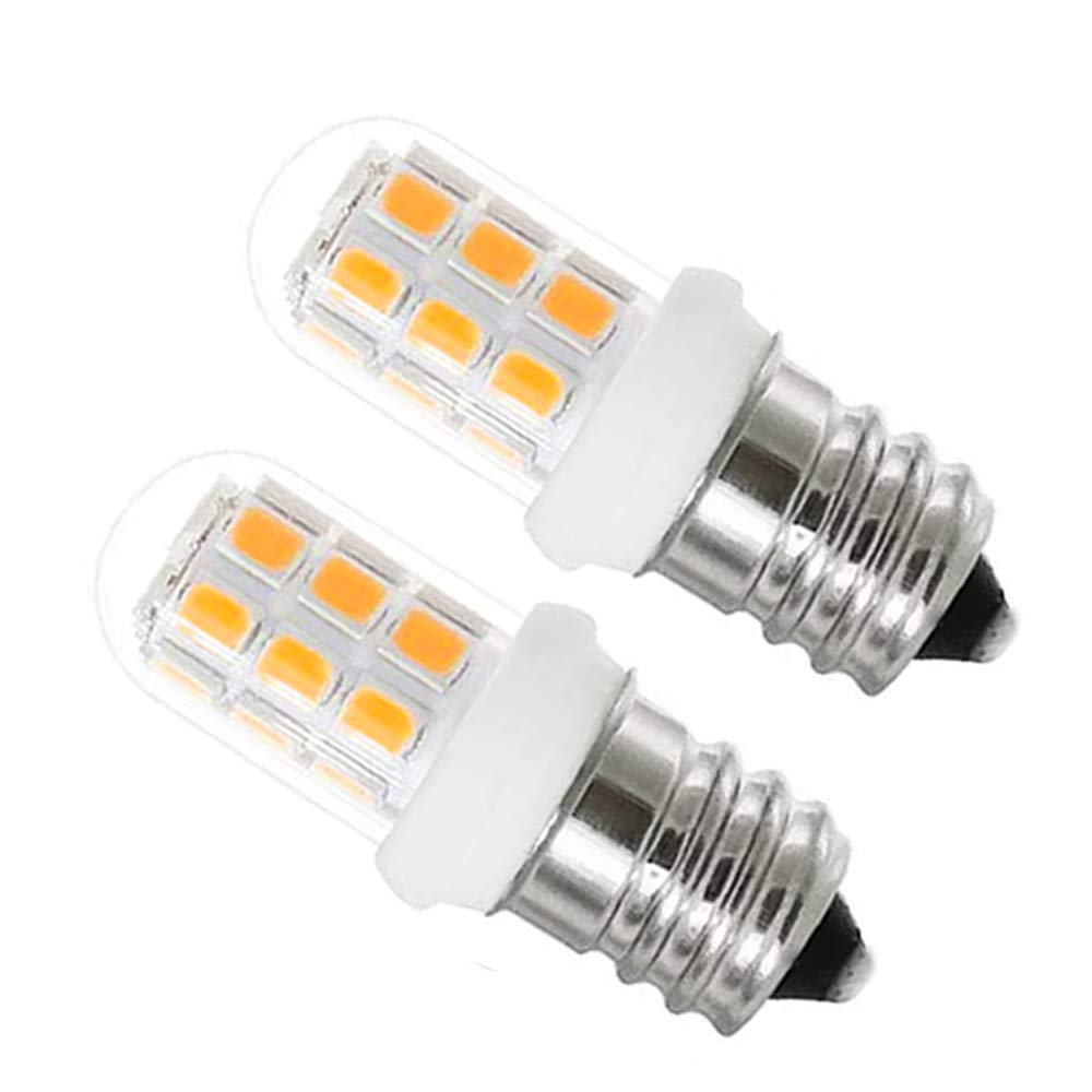 G MGY OLED E12 LED Bulbs Replacement for 15W Himalayan Salt Lamps, Chandeliers, Night Light Bulbs, E12 Candelabra Base, C7 Replacement Bulbs, Warm