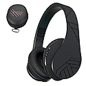 PowerLocus Bluetooth Over-Ear Headphones, Wireless Stereo Foldable Headphones Wireless and Wired Headsets with Built-in Mic, Micro SD/TF, FM…