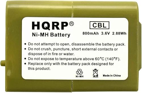 HQRP Phone Battery Compatible with Vtech i5808 / 5808, i5858 / 5858, i5871 / 5871, ip5825 / 5825, ip5850 / 5850 Cordless Telephone