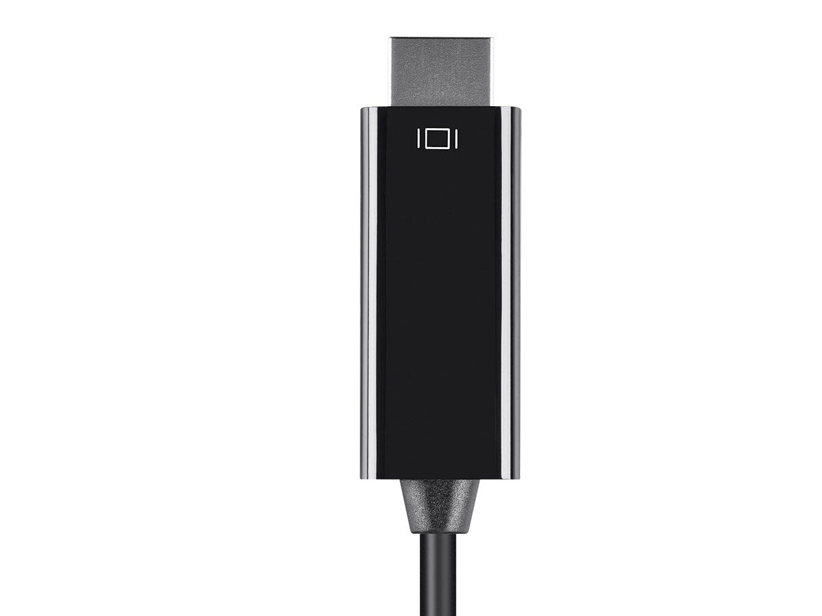 Monoprice USB C to HDMI 3.1 Cable - 5Gbps, 4K@30Hz, Type-C, Mirror or Expand You PC Display, 9 Feet, Black