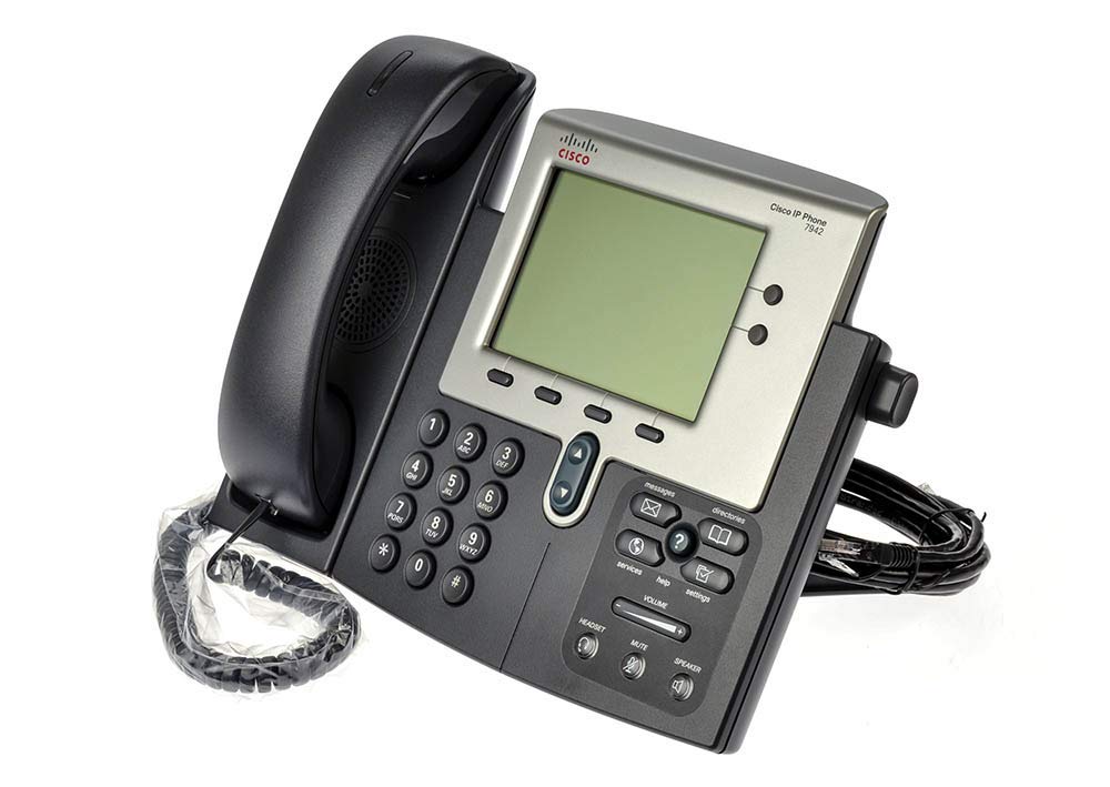 Cisco 7962G Unified IP Phone PoE - AC Power Supply Not Included (Renewed)