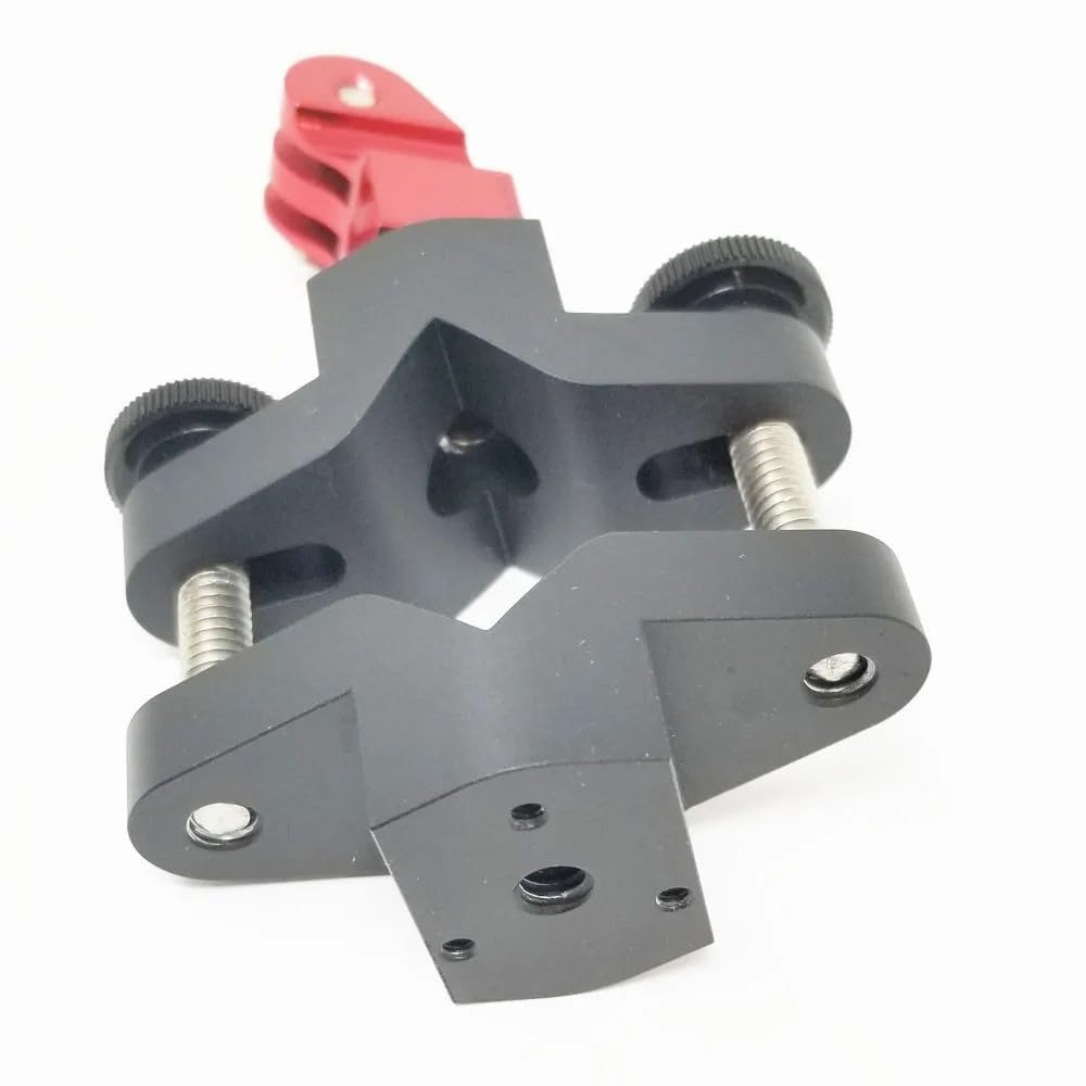 FLIGHTFLIX Rock Steady Slim Clamp Exterior Airplane Camera Mount Compatible with GoPro and GoPro Style Cameras - Car RV Truck Boat
