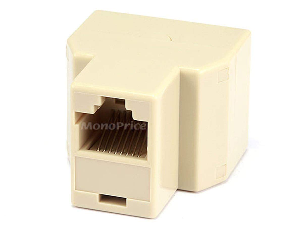 Monoprice T Adapter 8P8C, 1F/2F (107294)
