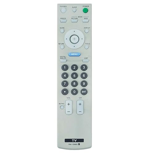 New RM-YD005 Replace Remote Control for Sony Bravia TV KDL-40S2400 KDL-46S2010 KDL-26S2010