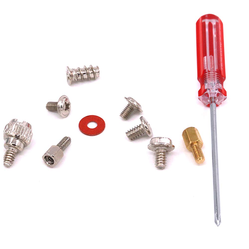 Glarks 660-Pieces Phillips Head Computer PC Spacer Screws Assortment Kit for Hard Drive Computer Case Motherboard Fan Power Graphics (Extra: Phillips